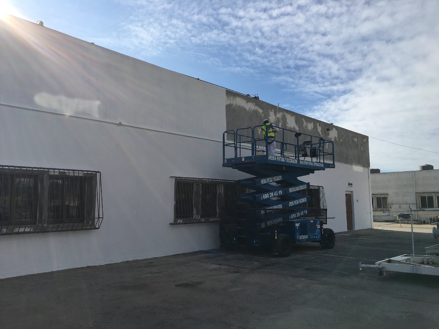 Rehabilitación de fachada, estructuras y fosos del edificio 612 de la Base Naval de Rota